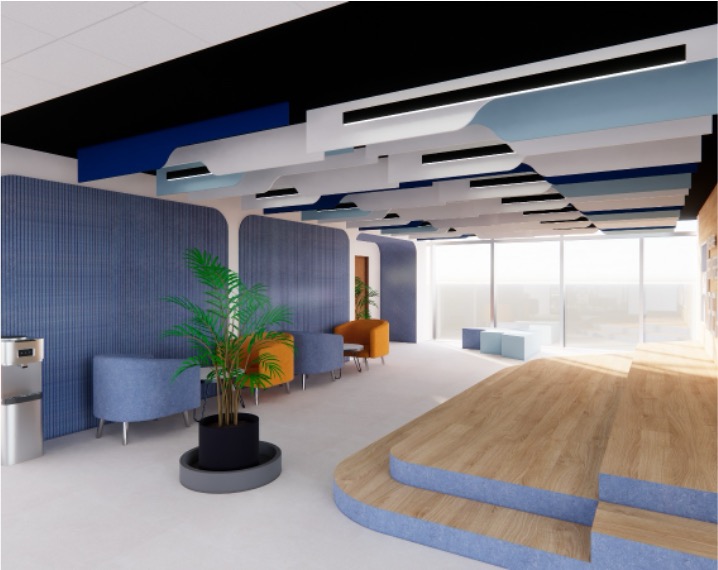 Bridgewater House interior – study space 2