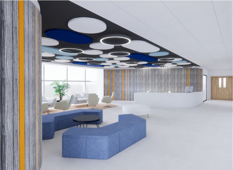 Bridgewater House interior – study space 3