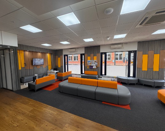 Regent House interior – study space 2